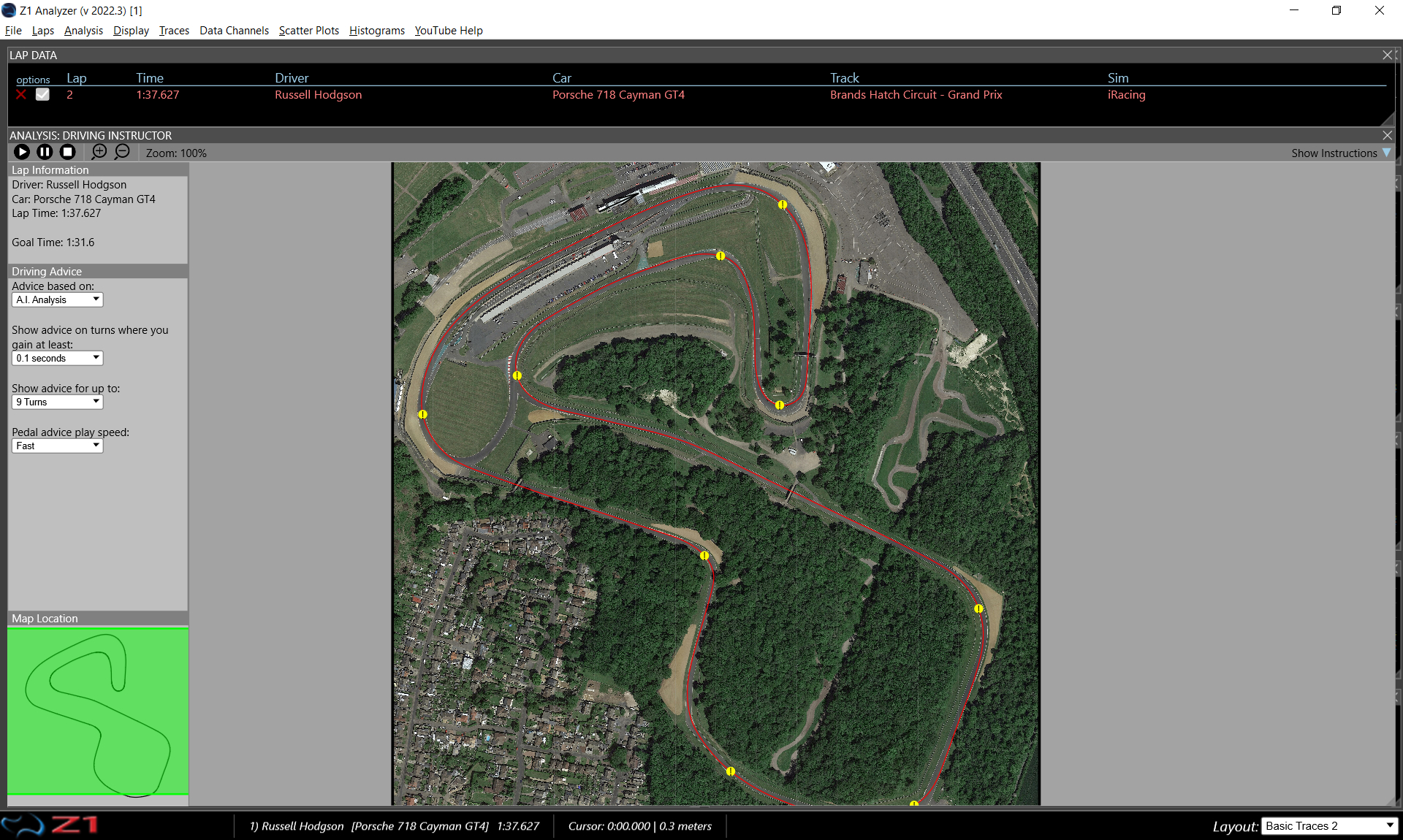 Z1 Analyzer Driving Instructor