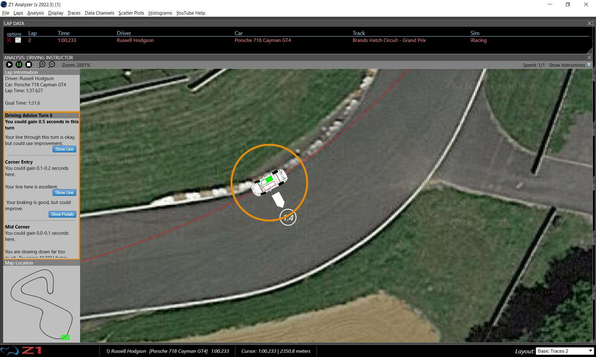 Z1 Analyzer Driving Instructor