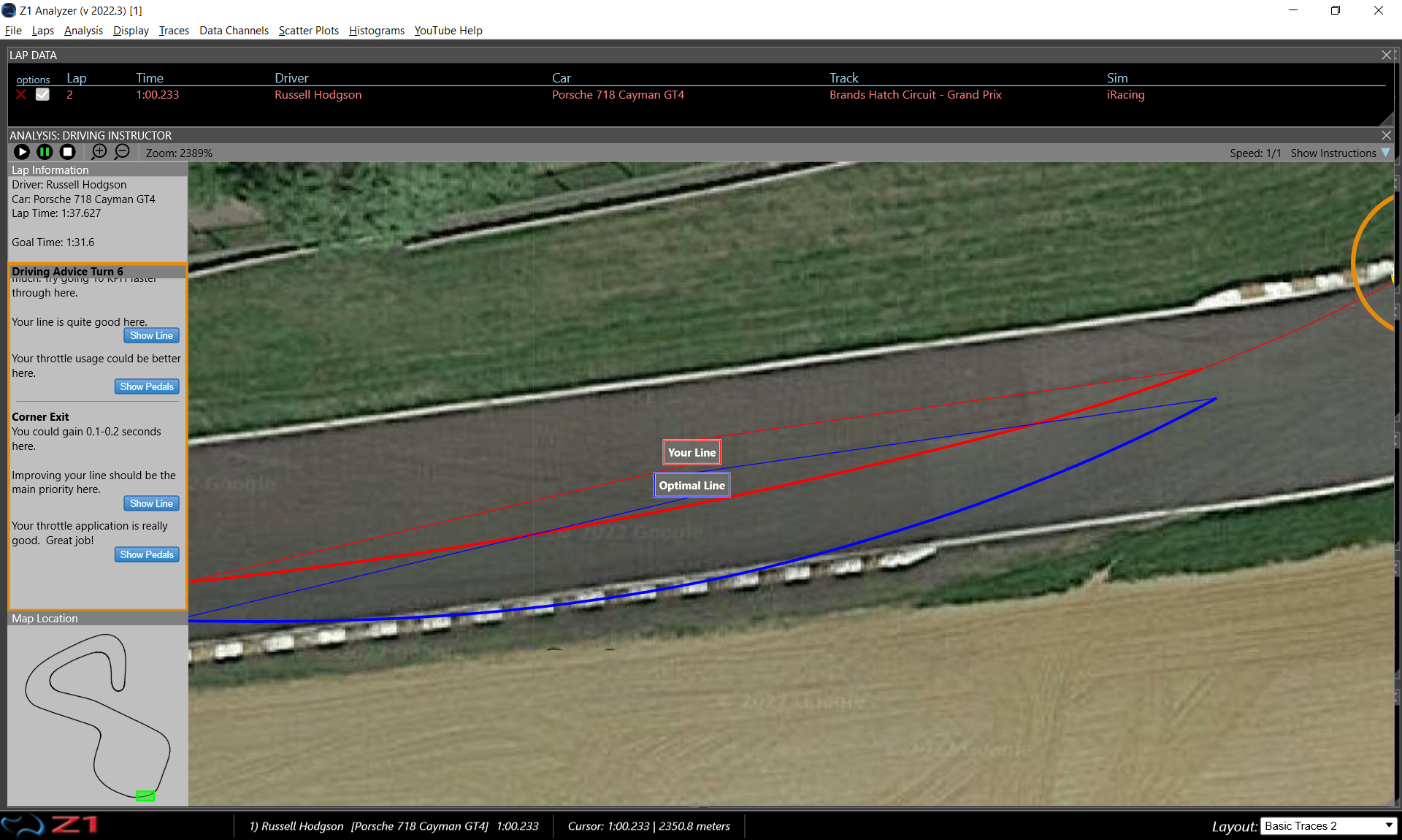 Z1 Analyzer Driving Instructor