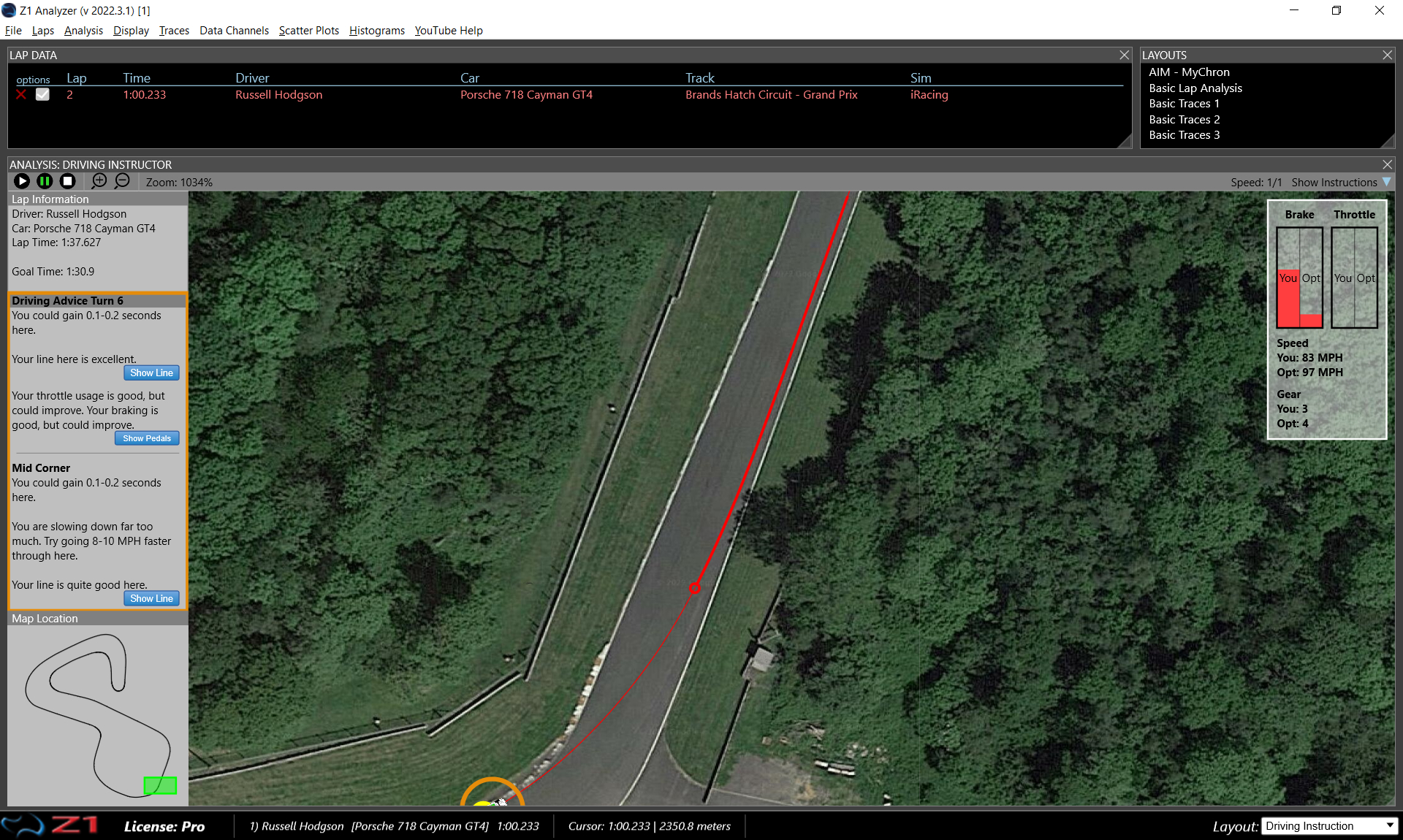 Z1 Analyzer Driving Instructor