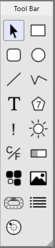 Z1 Designer: Toolbar